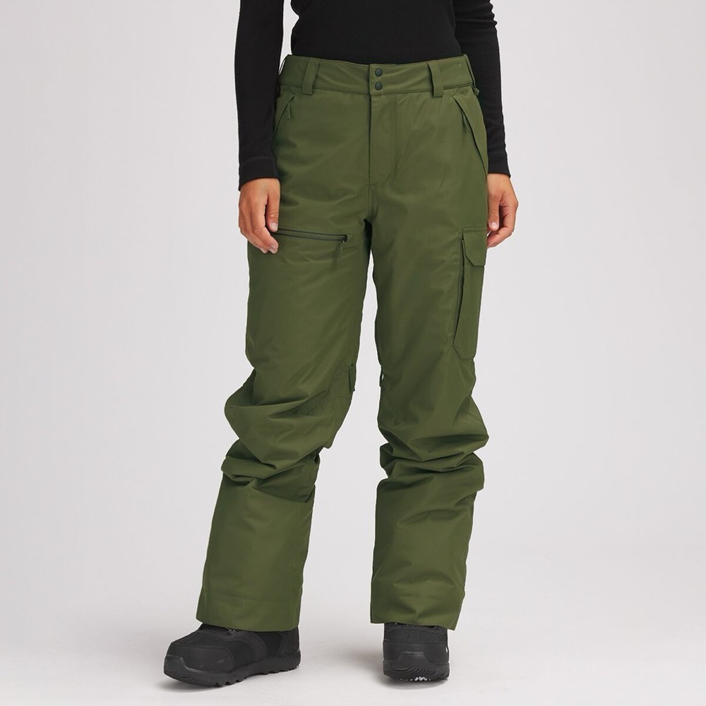 Stoic Women's Olive Green Insulated Snow Pant